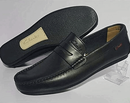 Clarks-Black-Loafers-Shoe